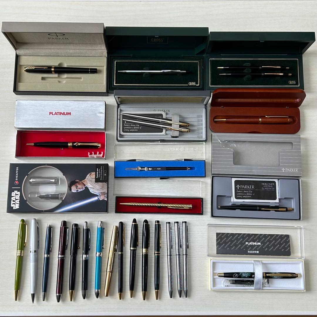 シャーペン ボールペン 万年筆 まとめ売り 大量 セット 廃盤 限定