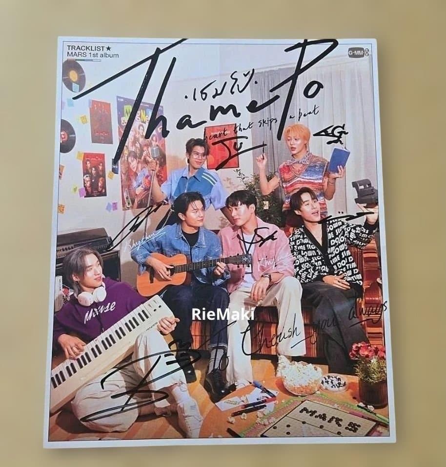 ThamePo 自筆サイン入り WilliamEst GMMTV LYKN