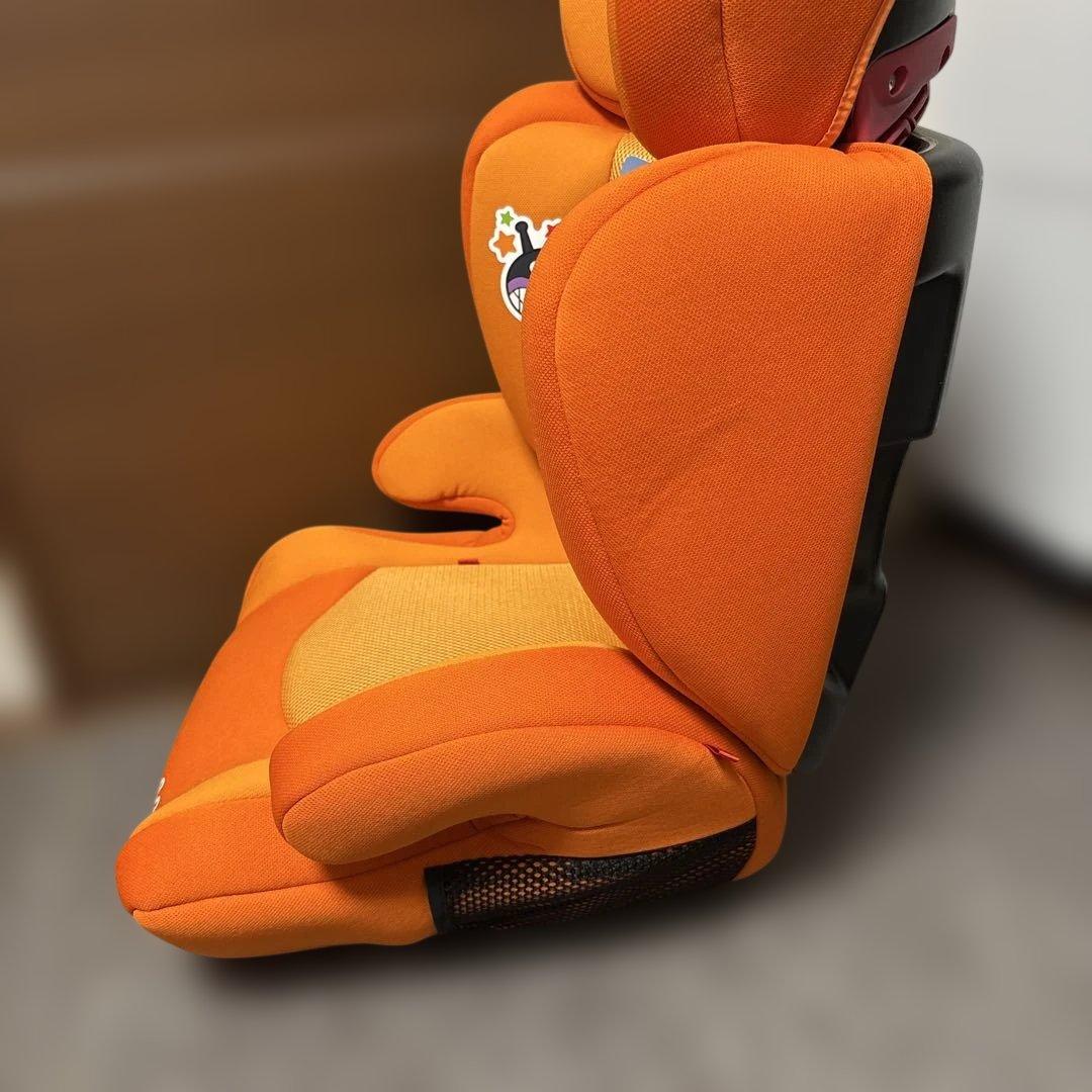 【廃盤未使用】ジュニアシート それいけ！アンパンマン　ハイバックシート シート