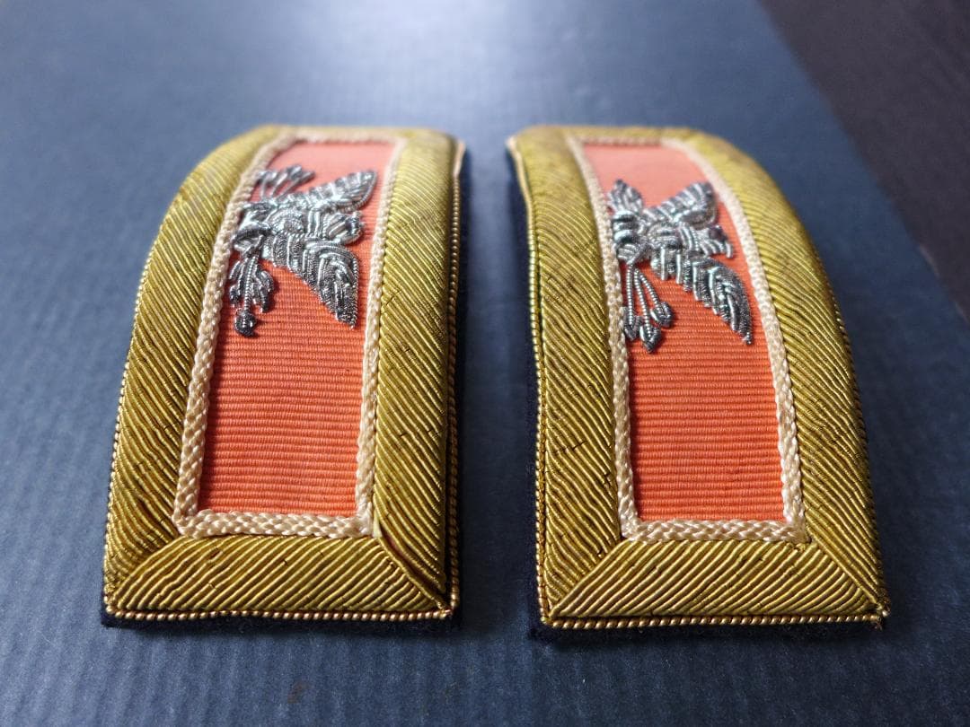 時代物 中古美品　アメリカ陸軍　工兵隊　大佐の肩章　階級章　US NAVY