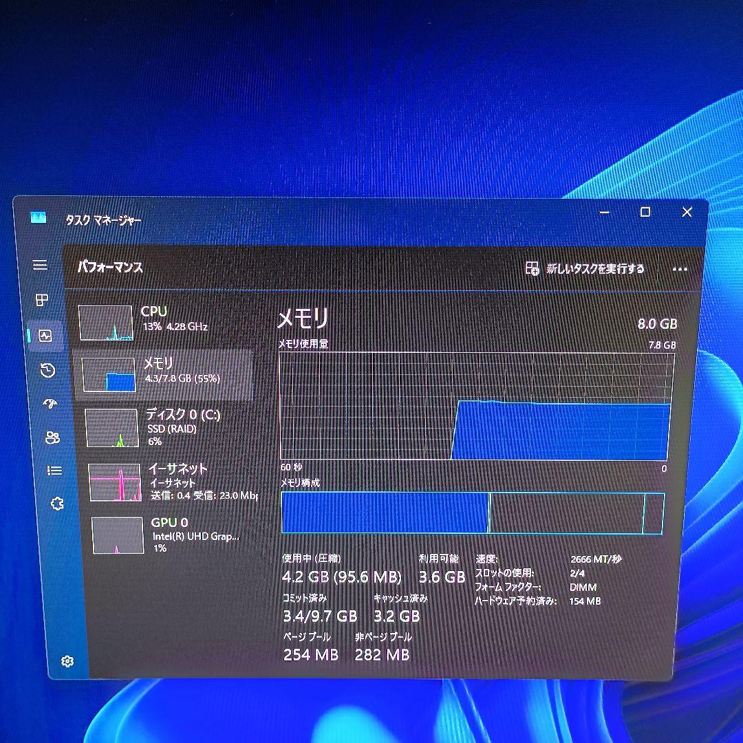 自作デスクトップパソコン windows11 正式対応品