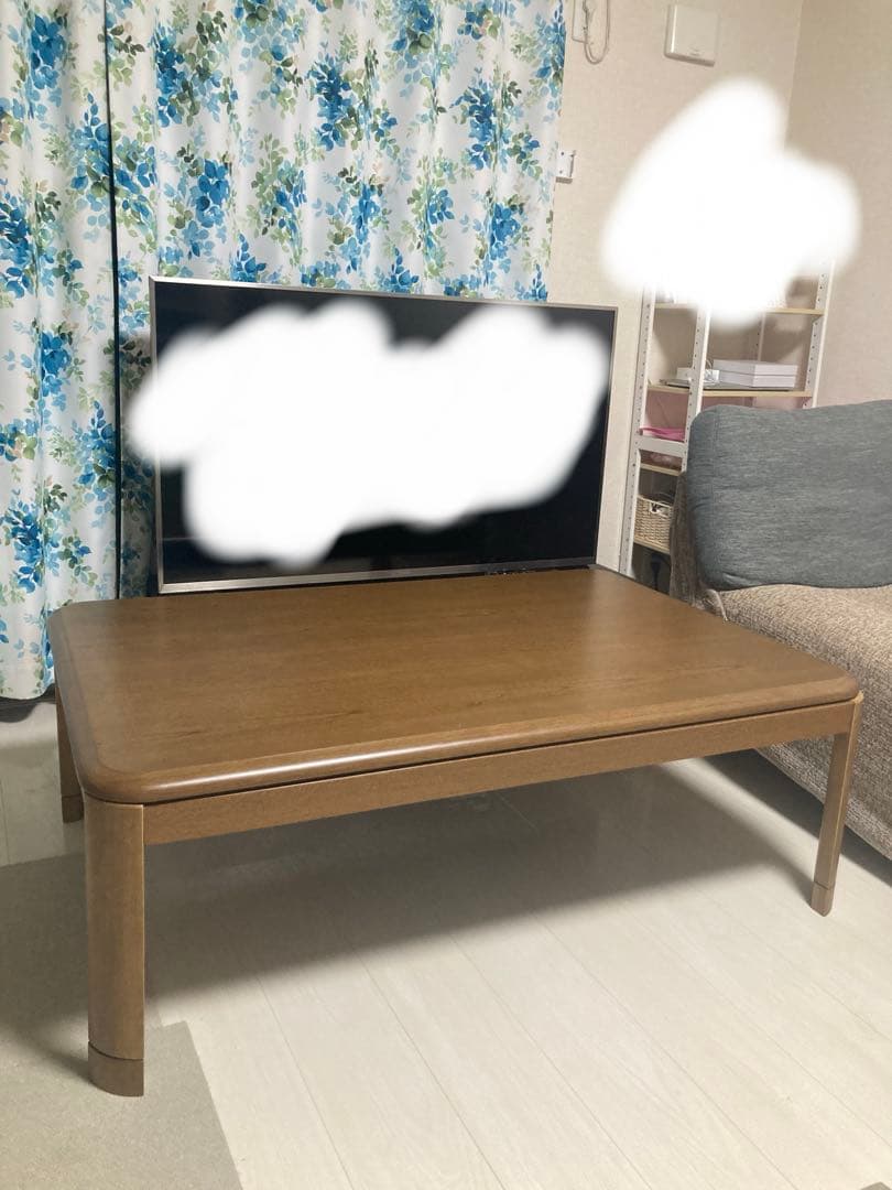 ◇タンスのゲン◇ 傷に強いUV天板こたつテーブル◇リビングテーブル◇