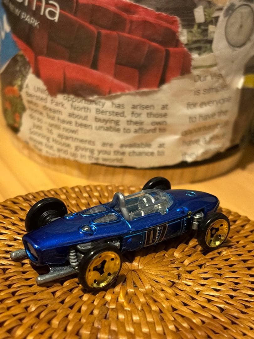 2000年モナコグランプリで買ったアルミニウムのフェラーリMattelミニチュア