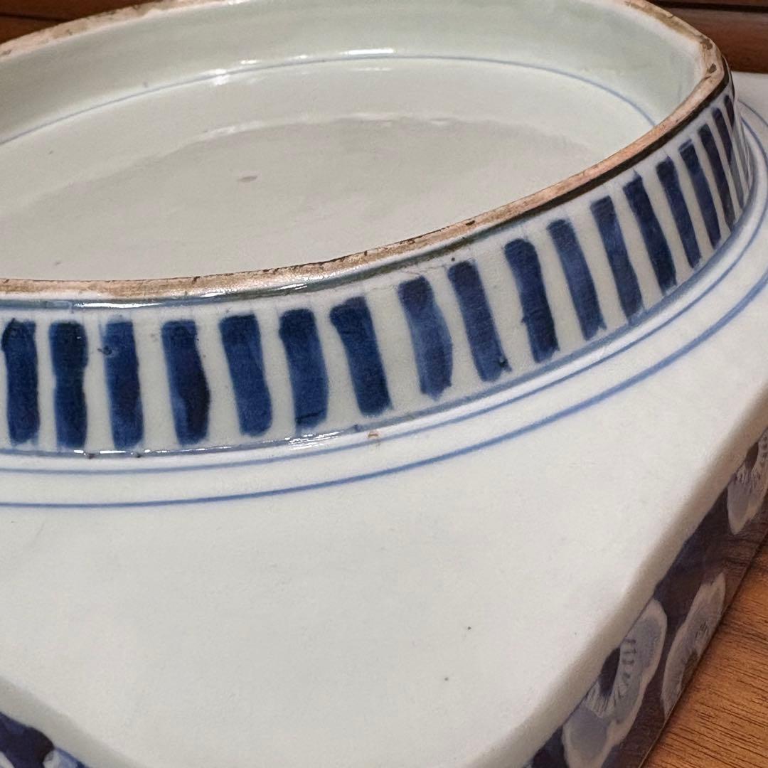 江戸時代　古伊万里　鍋島　赤絵　皿