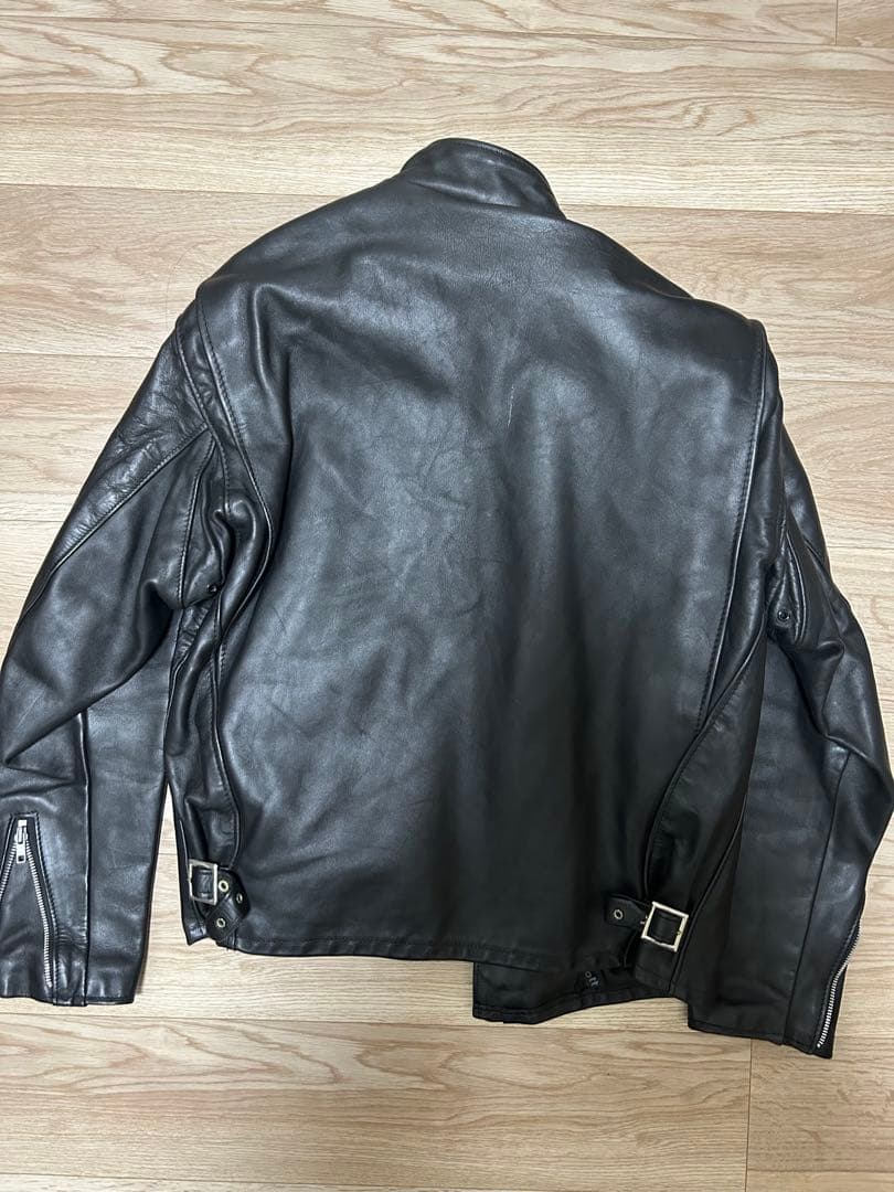 Schott シングルライダース レザージャケット 42