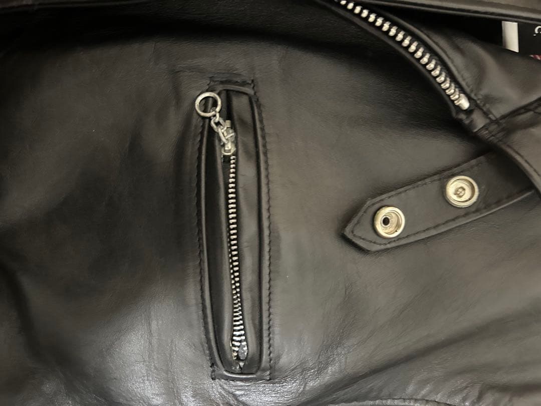 Schott シングルライダース レザージャケット 42