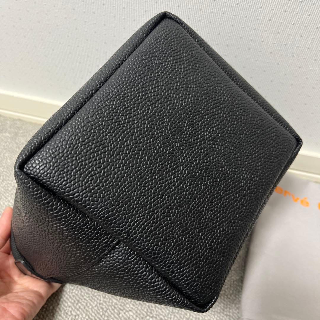 エルベシャプリエ　gp701ブラックトートバッグ難あり