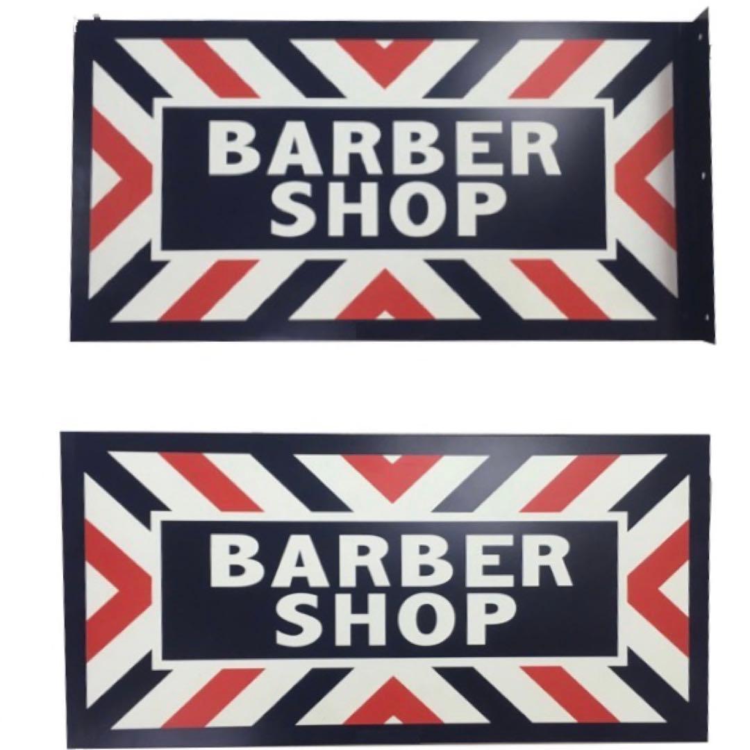 新品 MARVY JAPAN BARBER SHOPメタルサイン メタルサイン
