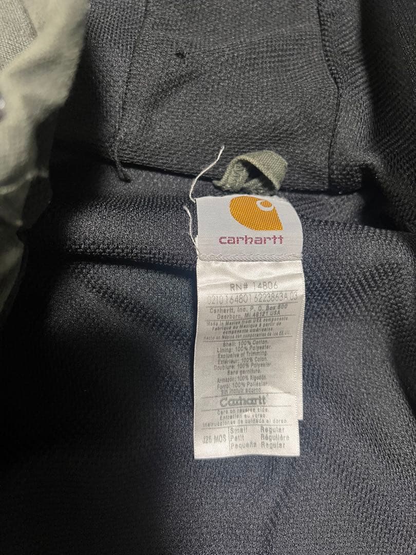 カーハートアクティブジャケット モスグリーン