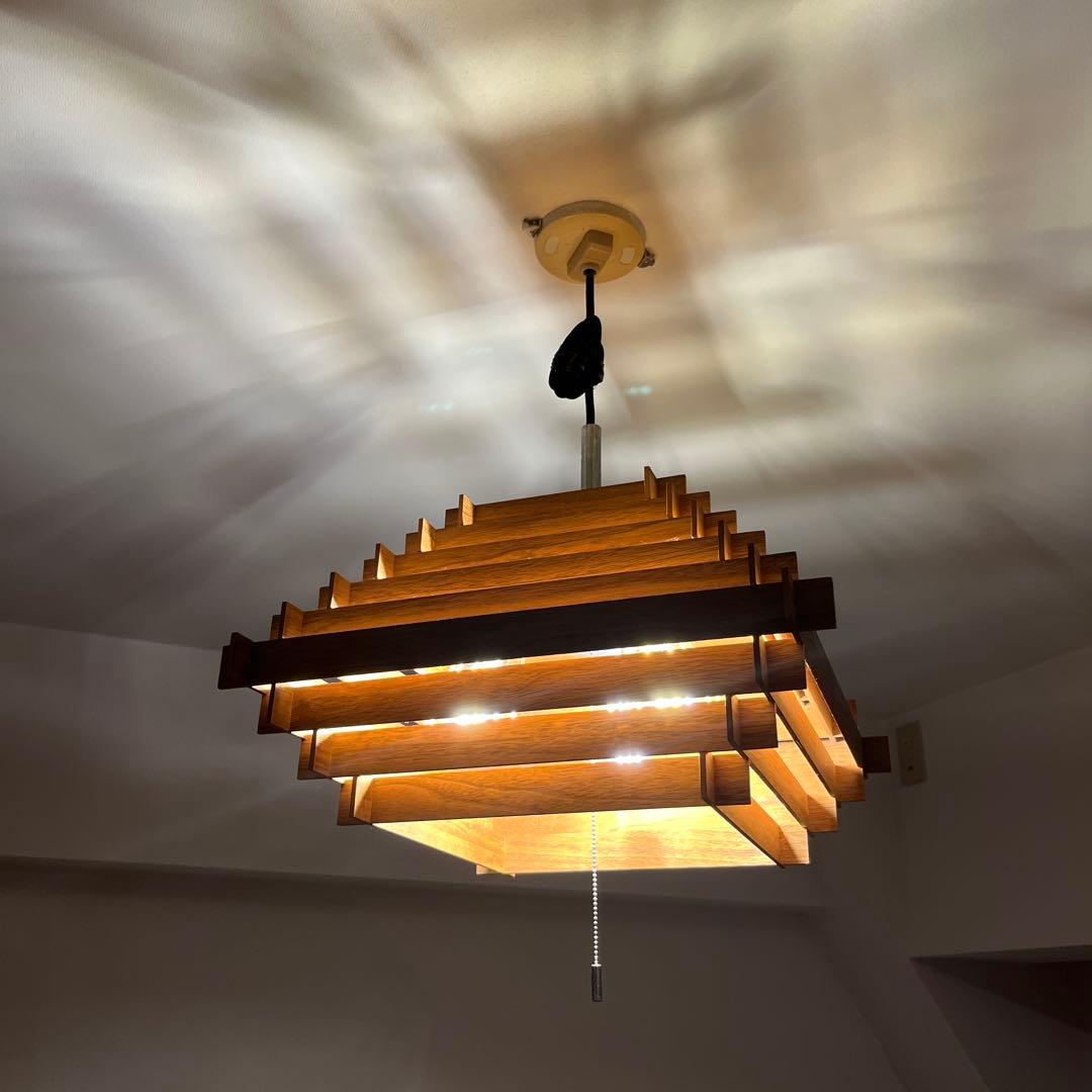 和風照明　シーリングライト　LED対応　替え用電球3個付き