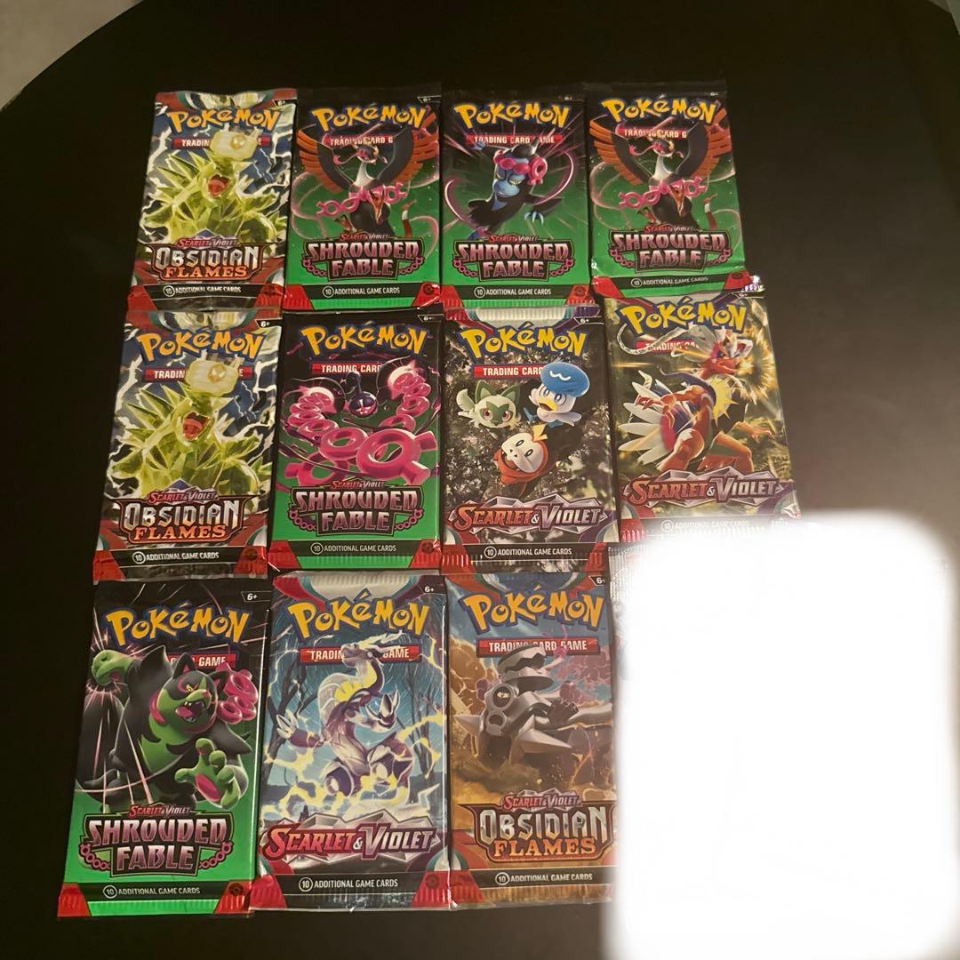 新品海外ポケモンカードパック