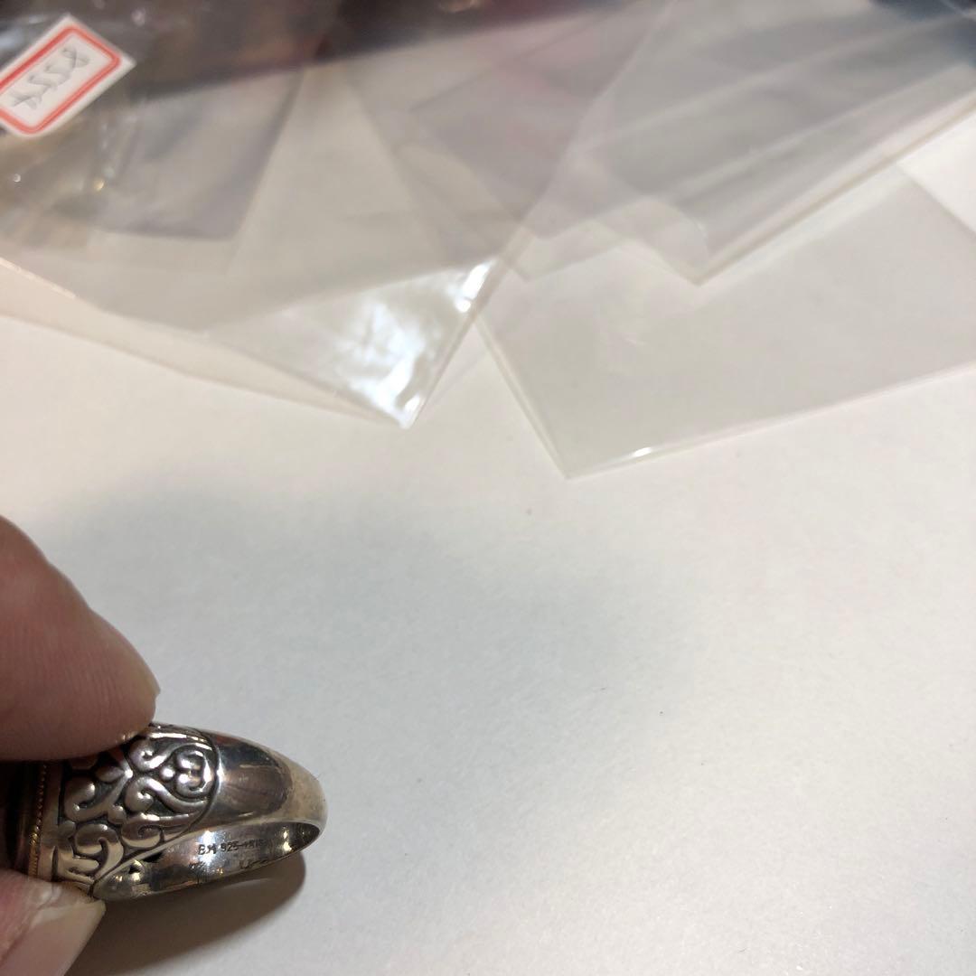 9167 EFFY エフィ　リング　18k 925シルバー　約14-15号