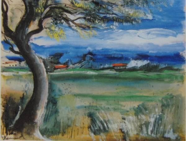モーリス・ド・ヴラマンク、「PAYSAGE」、海外版超希少レゾネ、新品額付