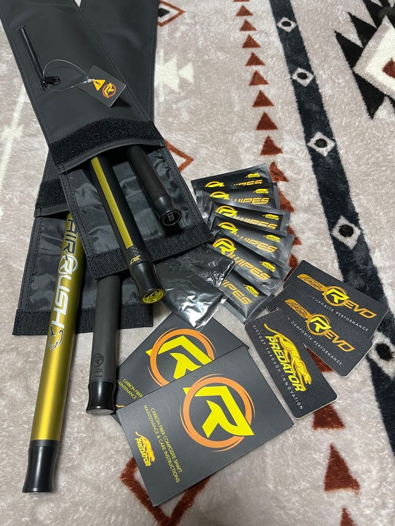 プレデターキューセット(P3 RACER GOLDとAIR RUSH GOLD)