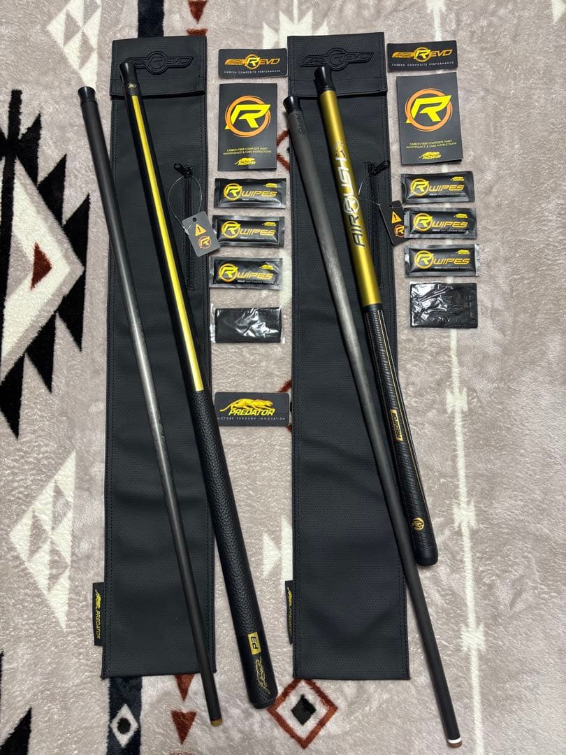 プレデターキューセット(P3 RACER GOLDとAIR RUSH GOLD)