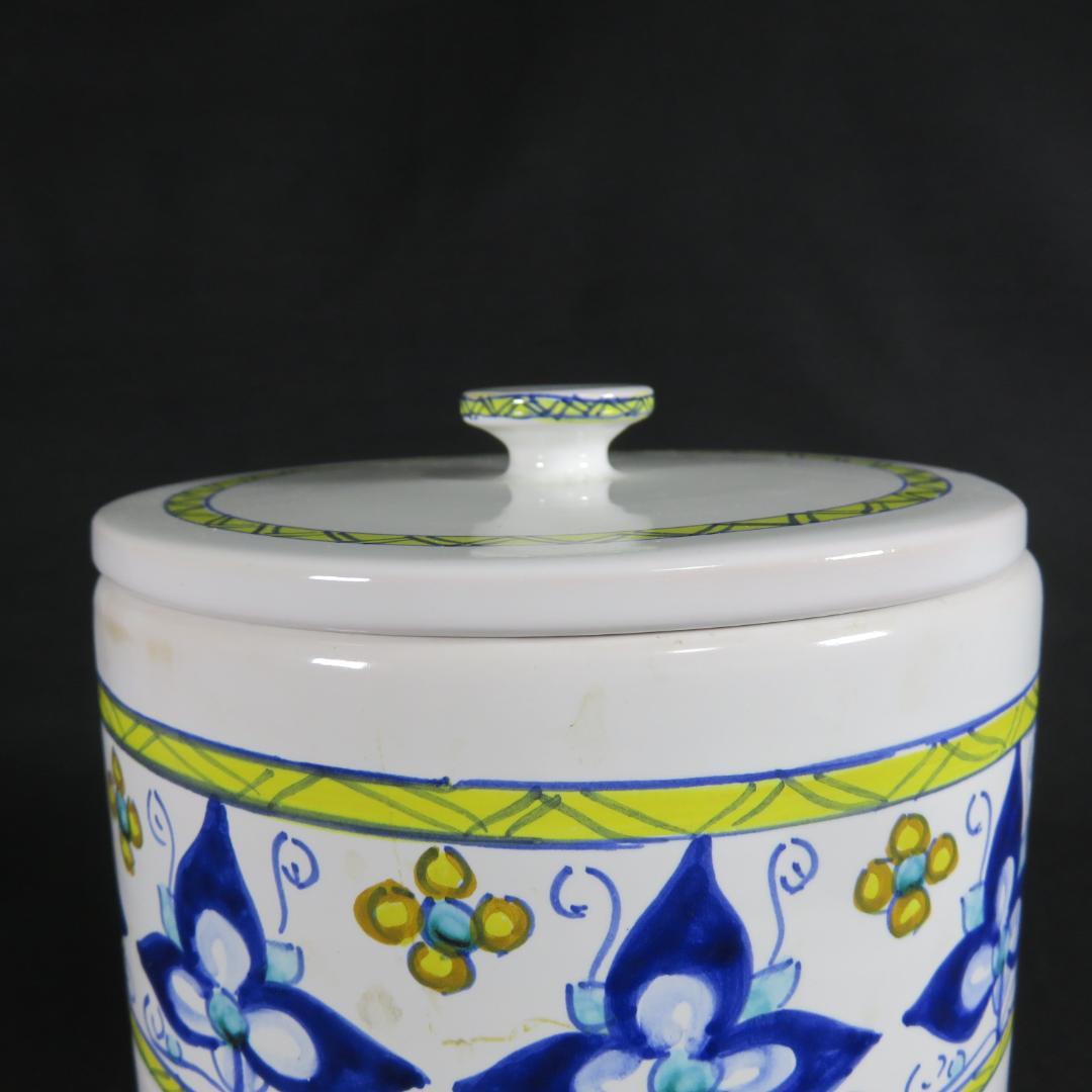 水指 水差し 茶道具 イタリア ファエンツァ 木箱 変わり種 夏