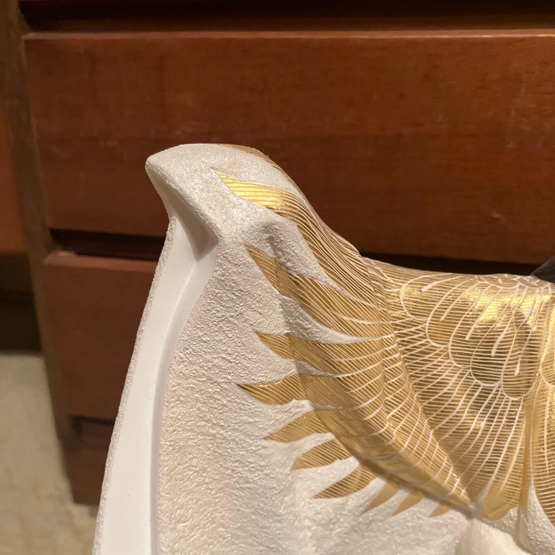 博多人形　「鶴」　広男作