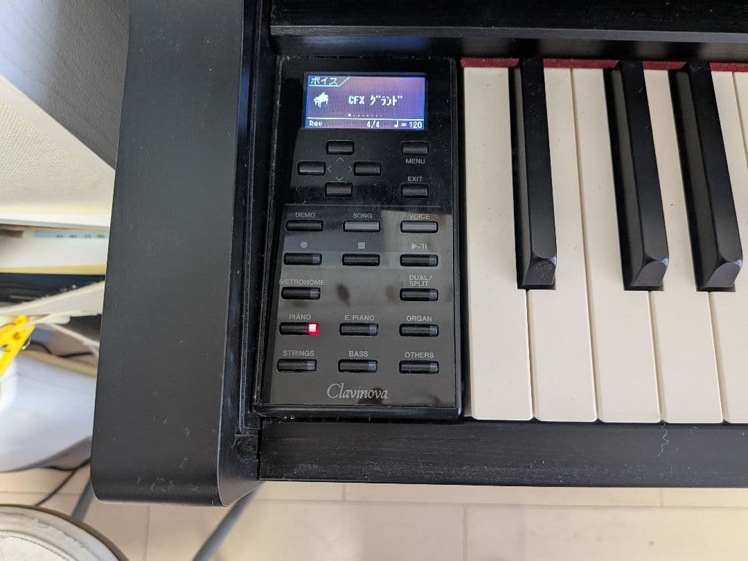YAMAHA Clavinova デジタルピアノ ブラック 椅子付き