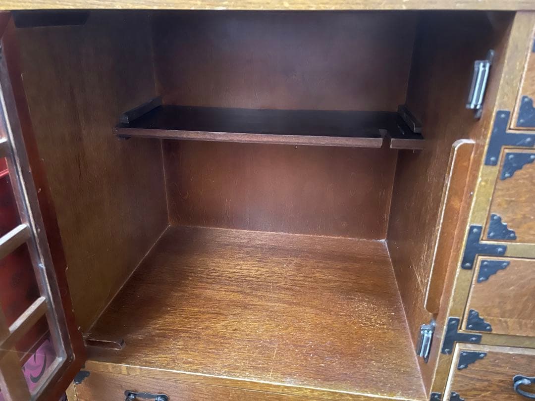 ミニ箪笥　タンス　昭和レトロアンティーク　ビンテージ　古道具　木製　小物入れ