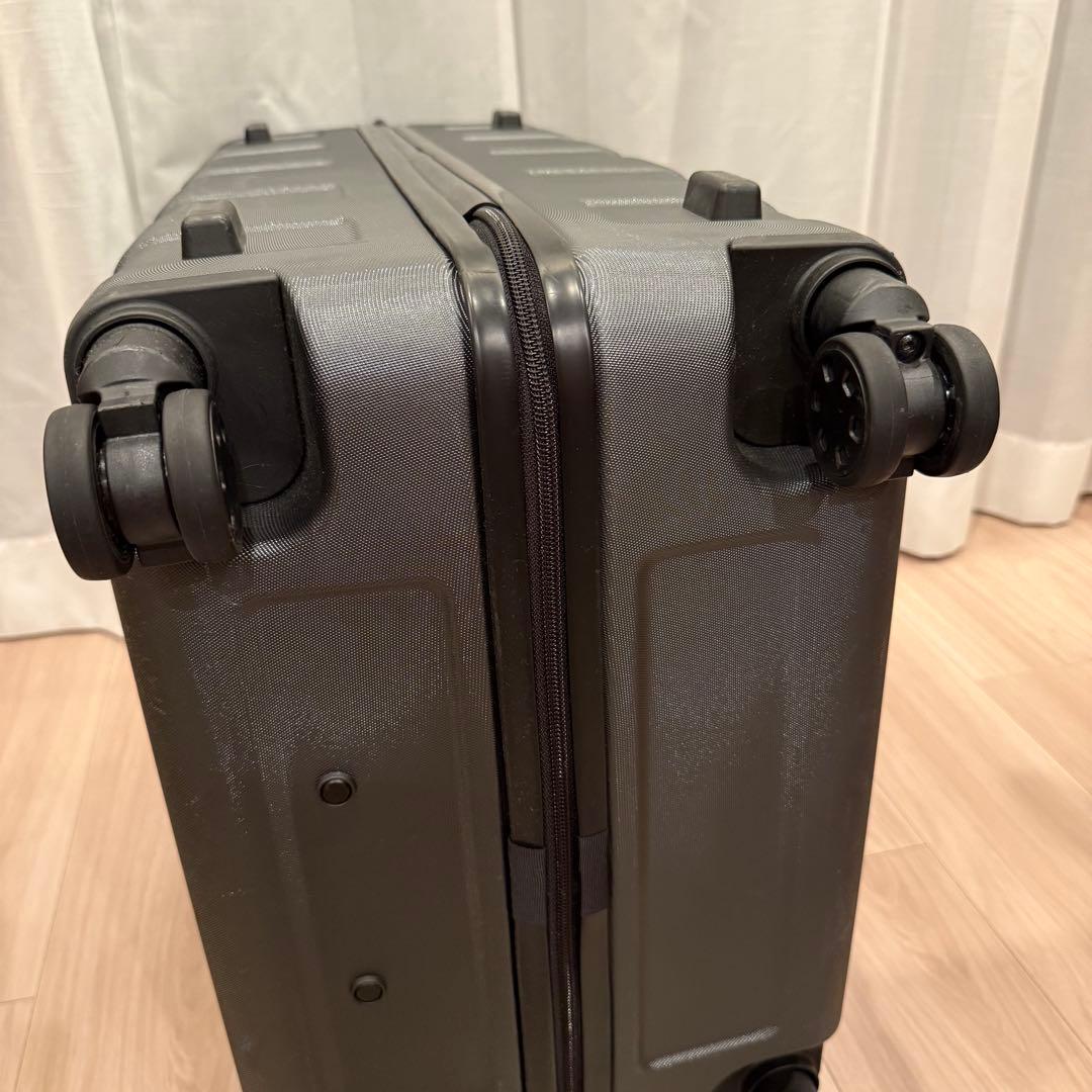 無印良品 ハードキャリーケース スーツケース 廃版 88L ダークグレー