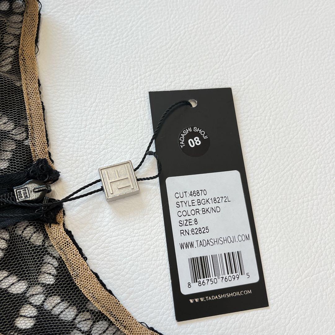 未使用✨ タダシショージ Lace & Crepe Gownドレス 黒