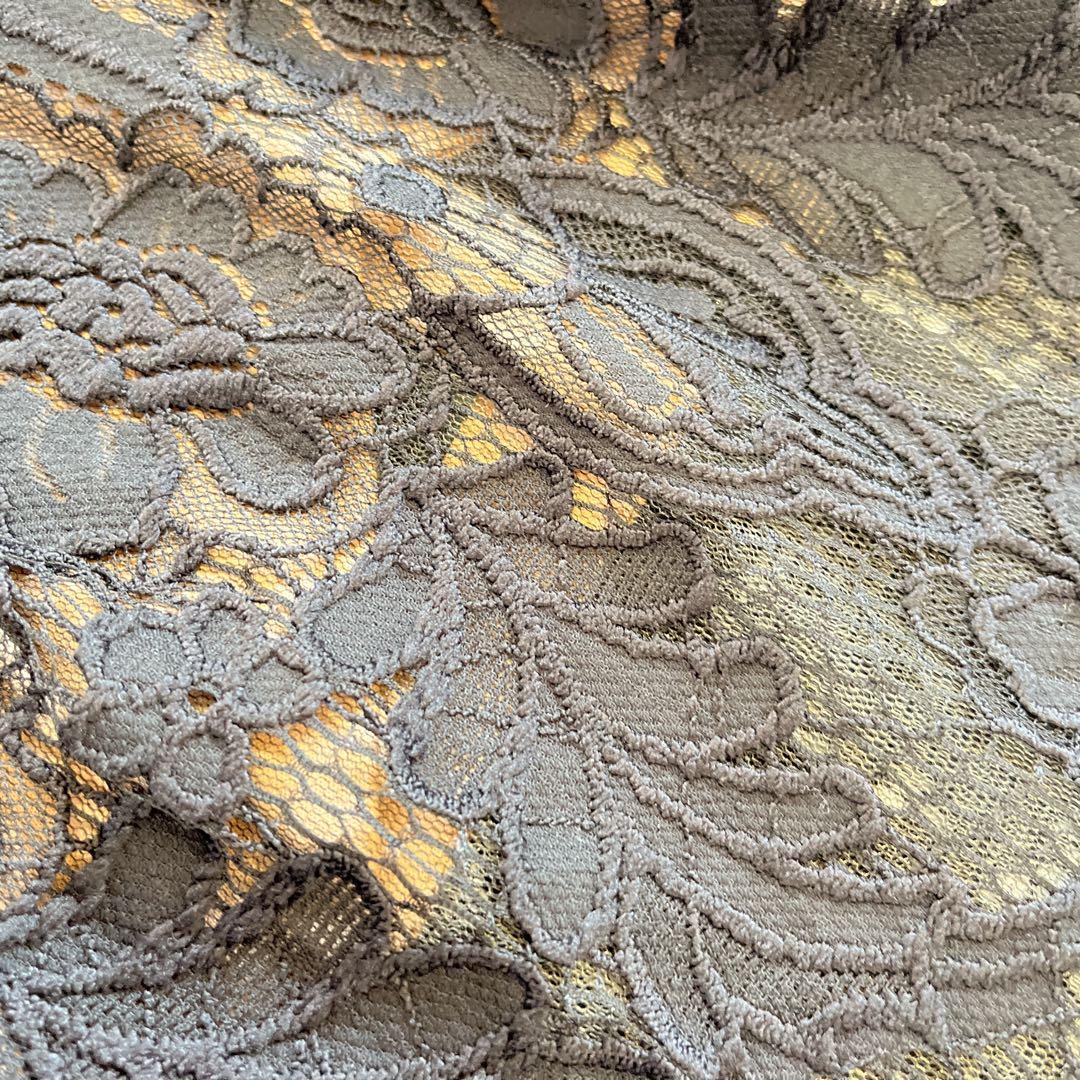 未使用✨ タダシショージ Lace & Crepe Gownドレス 黒