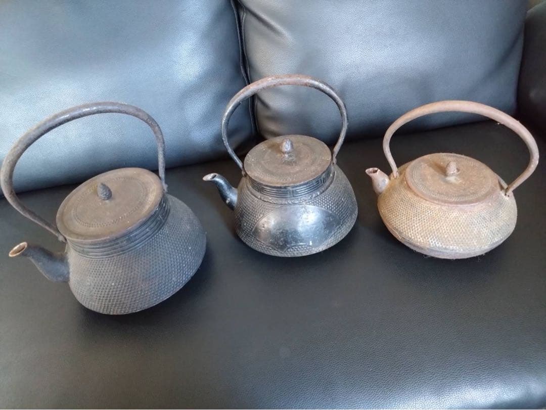 鉄瓶　３ケセット