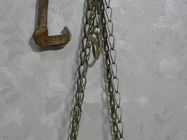 重さの単位が匁（もんめ）貫（かん）の時代の竿秤（さおばかり）