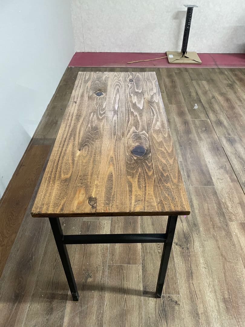 アンティーク　ナチュラル　カウンターテーブル　パソコンデスク　33