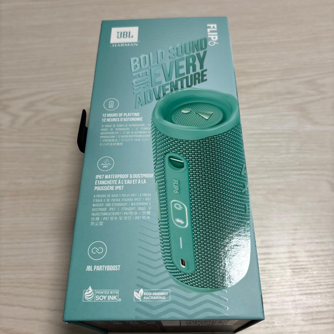 JBL FLIP 6 Bluetooth スピーカー ティール