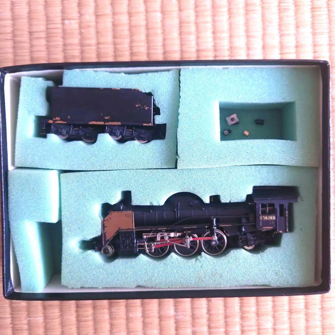 宮沢模型 C58203 蒸気機関車 HOゲージ【ジャンク品】