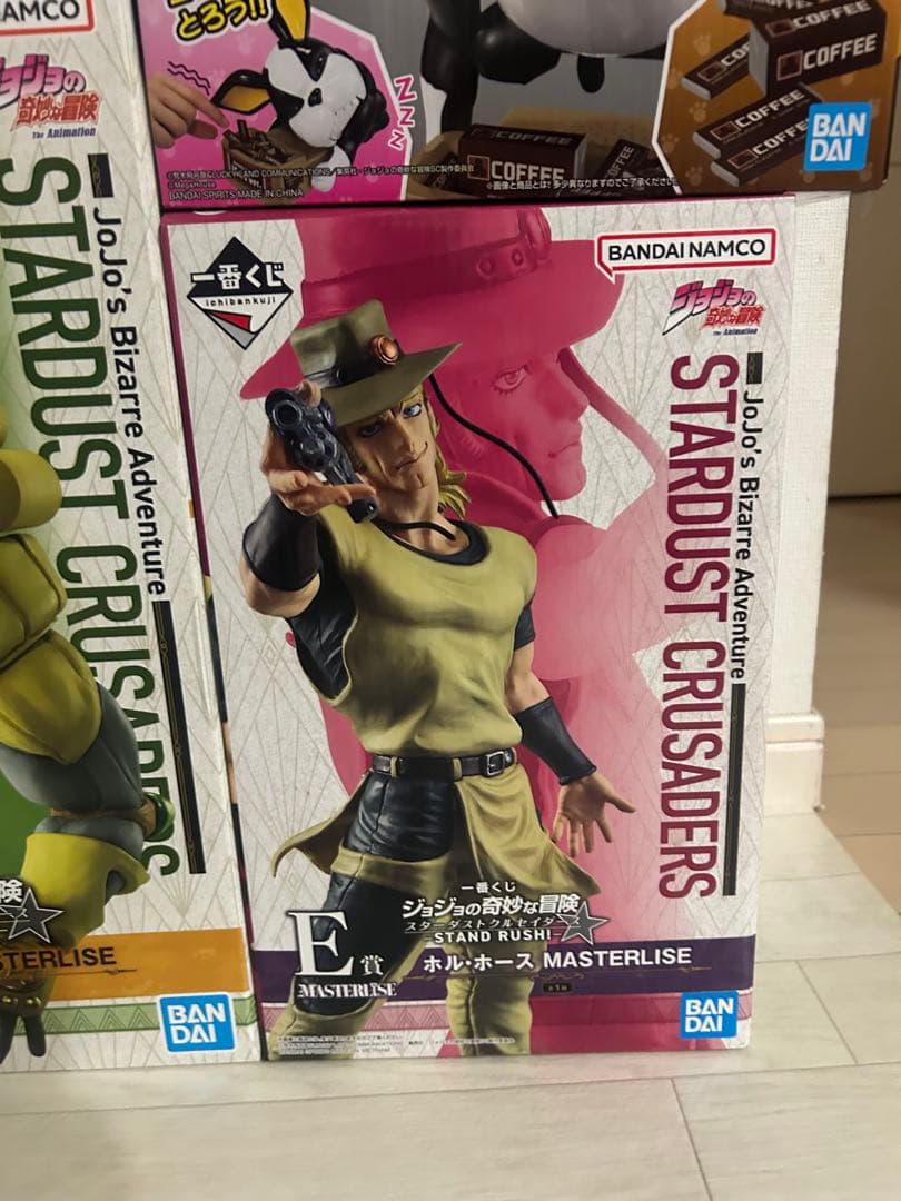 一番くじ　ジョジョの奇妙な冒険　ラストワン賞　フィギュアコンプリート　おまけ付