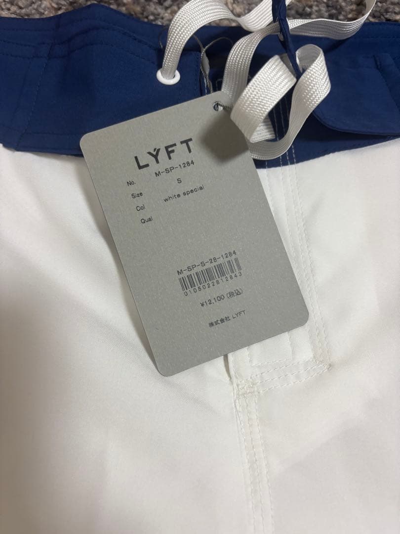 LYFT 水着 Sサイズ ホワイト/ネイビー/レッド