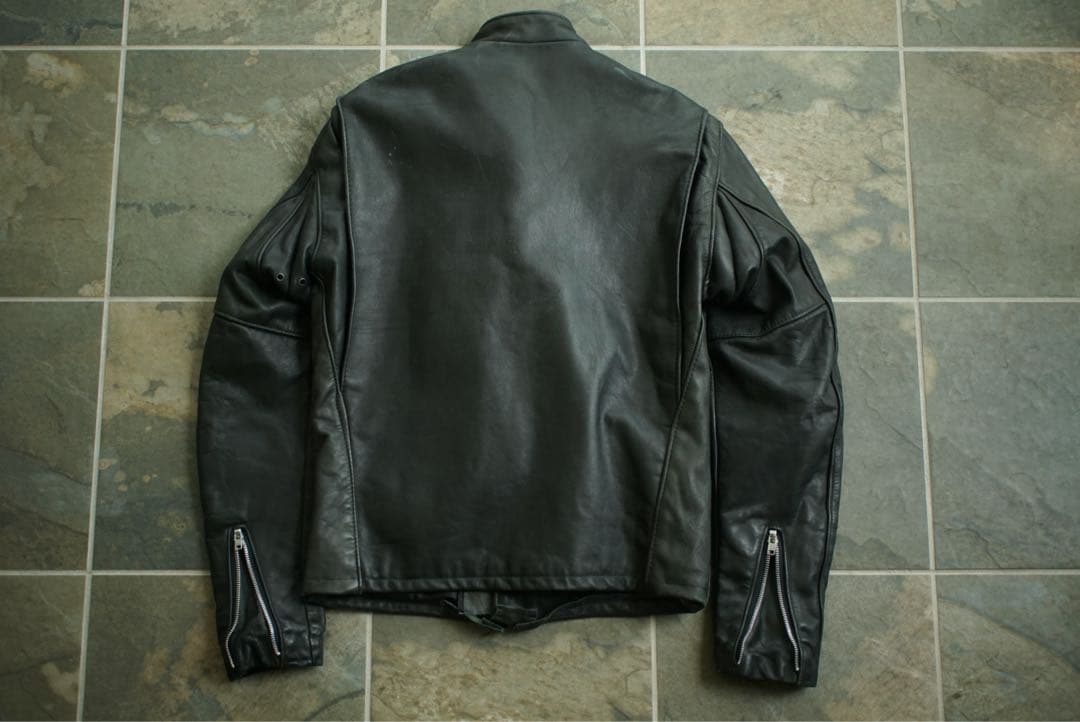 Schott 641 ボアライナー付 シングル ライダースジャケット 36