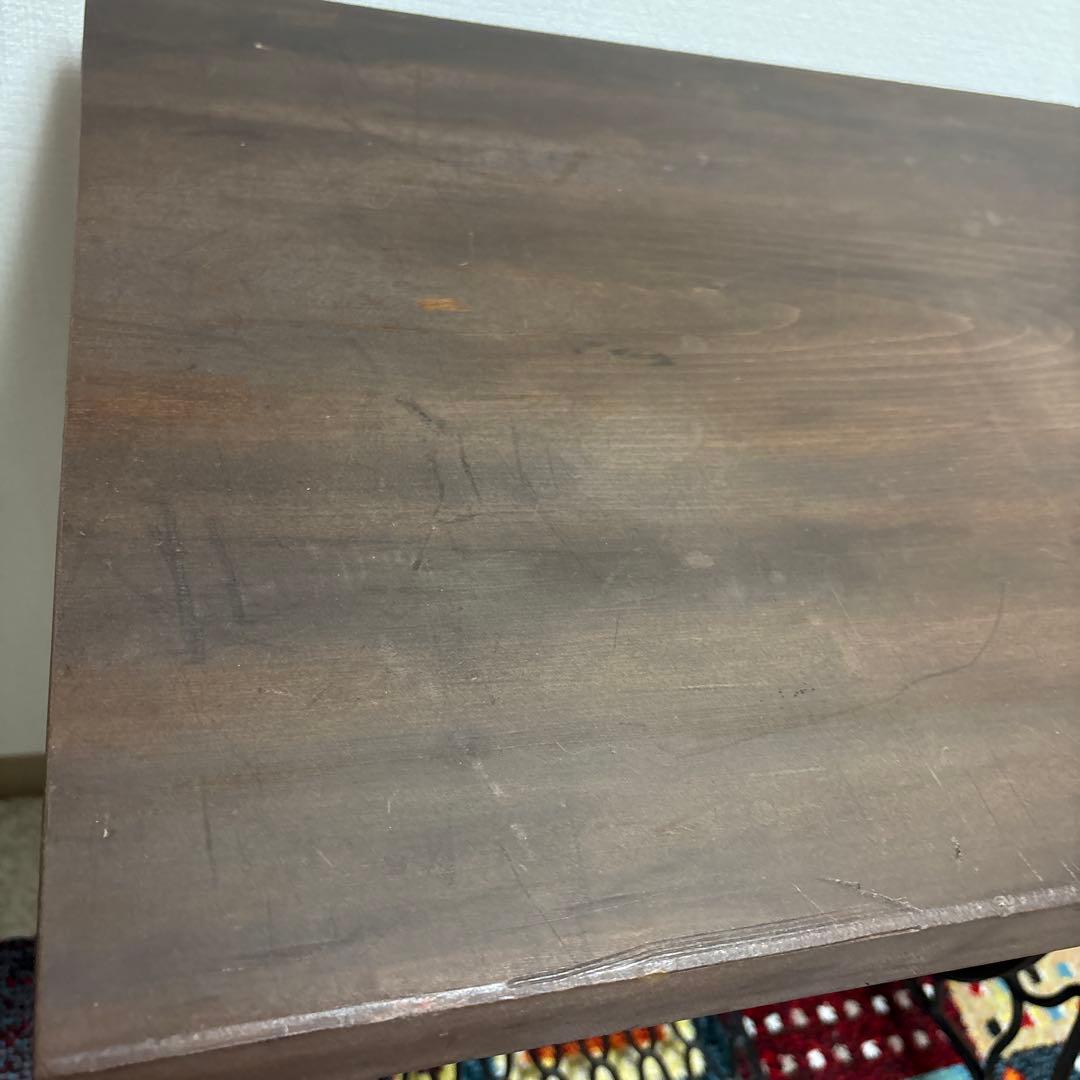 mimosaです。 ミシン台　SINGER アンティーク　テーブル仕立て