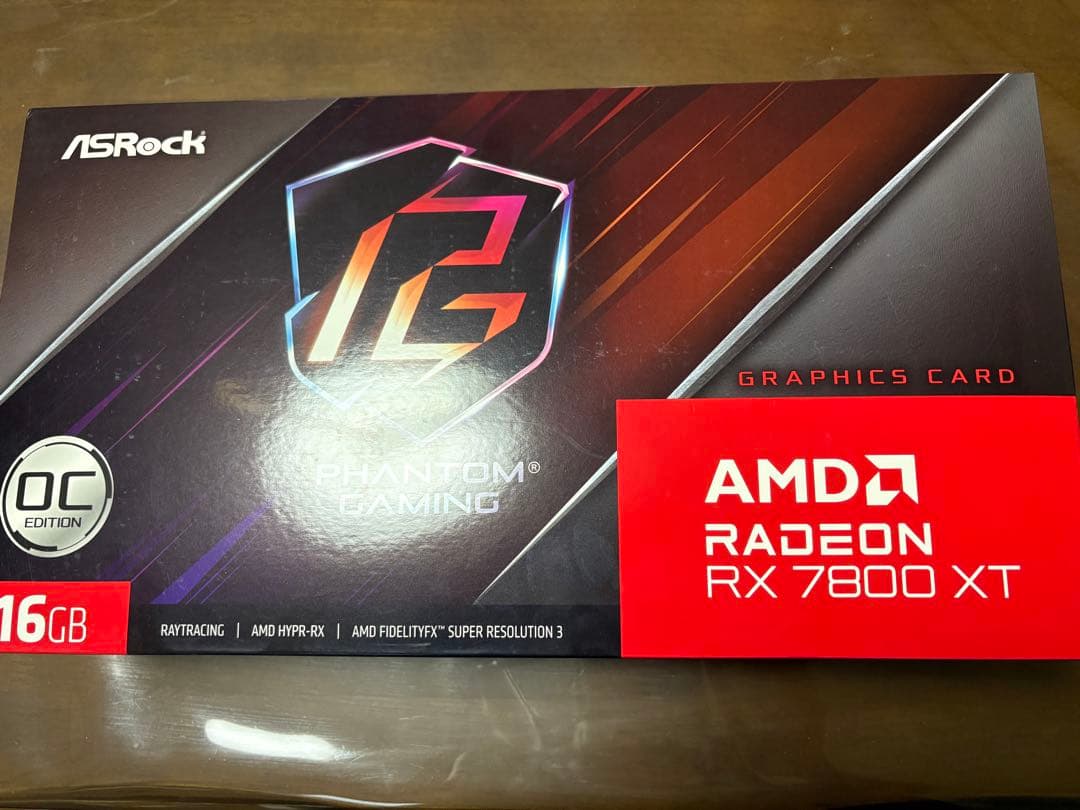 グラフィックボード・グラボ・ビデオカード Radeon RX7800XT 16GB Phantom GAMING