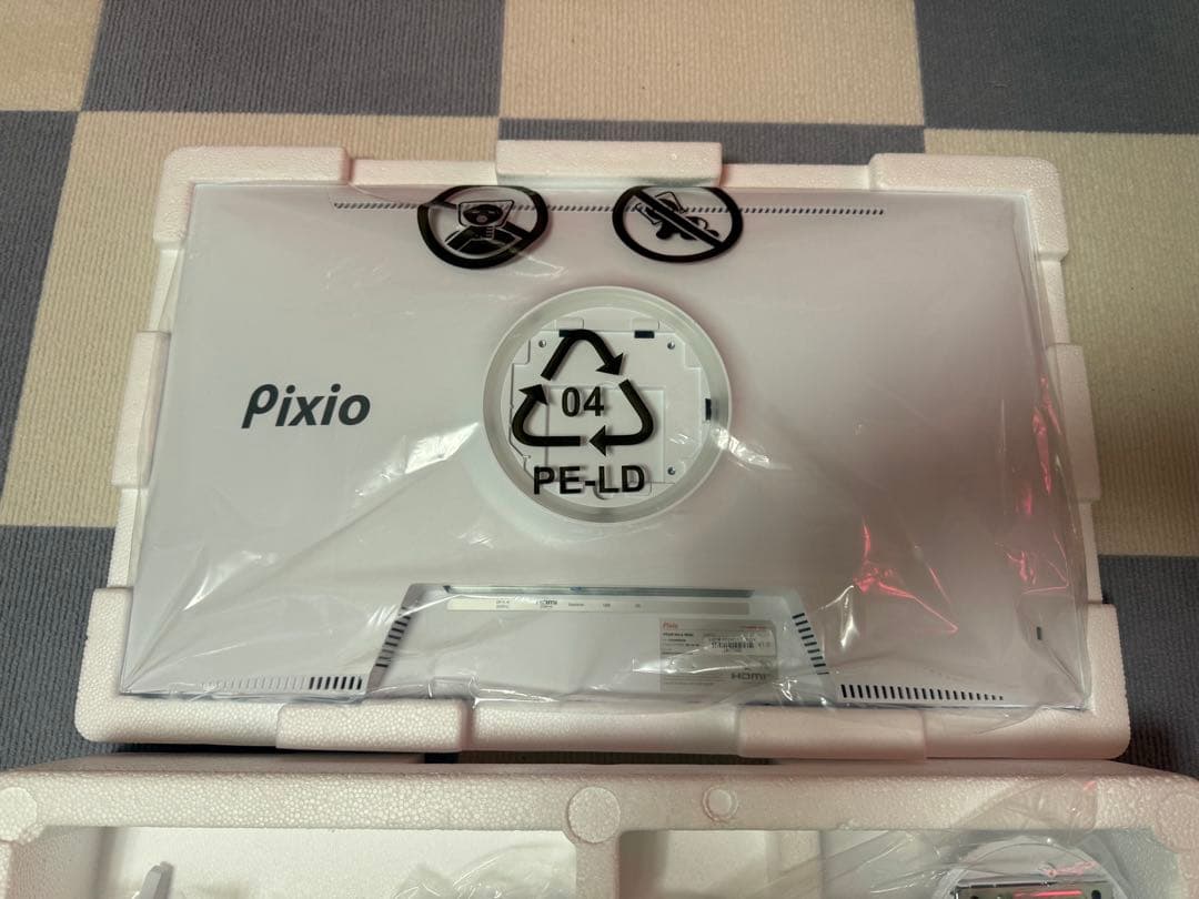 Pixio PX248 Wave White モニター 本体