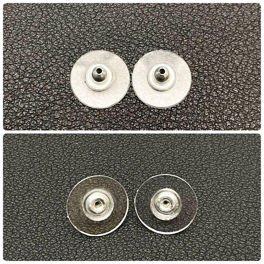 美品 シャネル ココマーク ピアス A18P サークル ラインストーン パール.