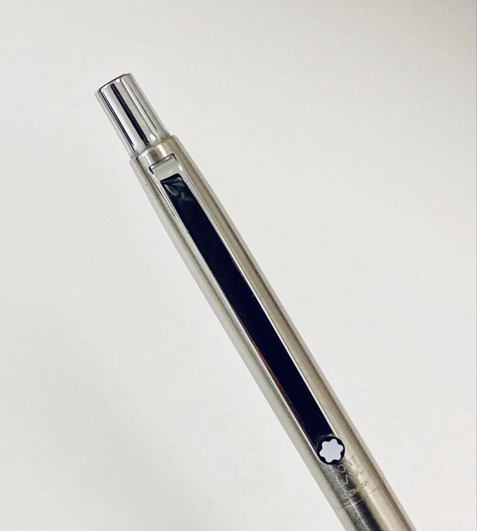 ドイツ製◆モンブラン 高級ボールペン Sライン MONTBLANC ステンレス