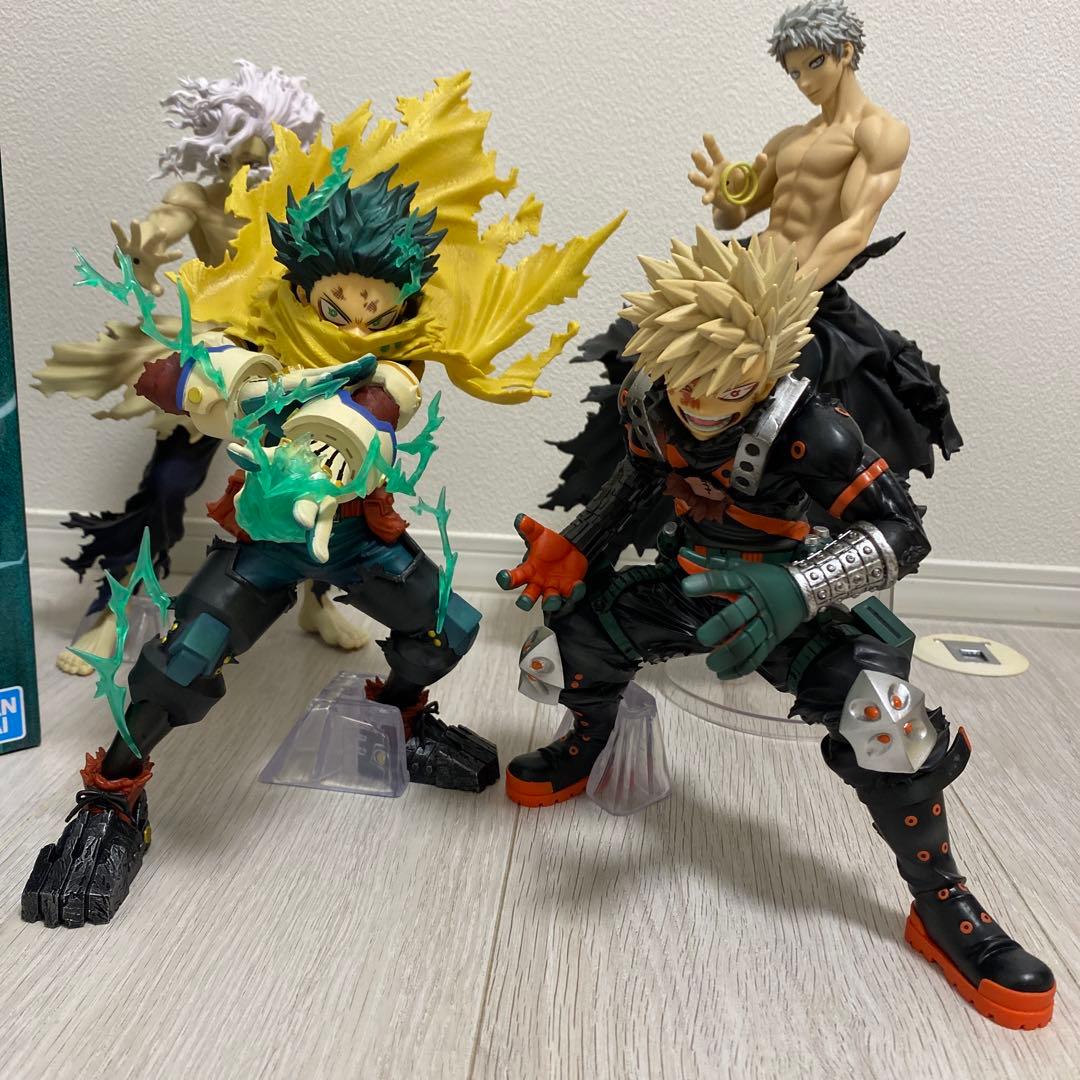 一番くじ 僕のヒーローアカデミア -更に向こうへ- フィギュア ABCDセット