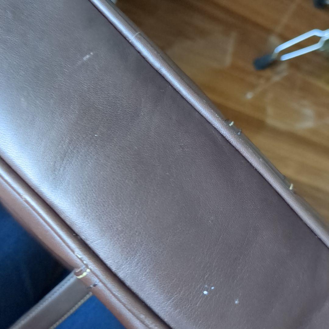 n*a様 コーチ ブラウンレザー ビジネスバッグ