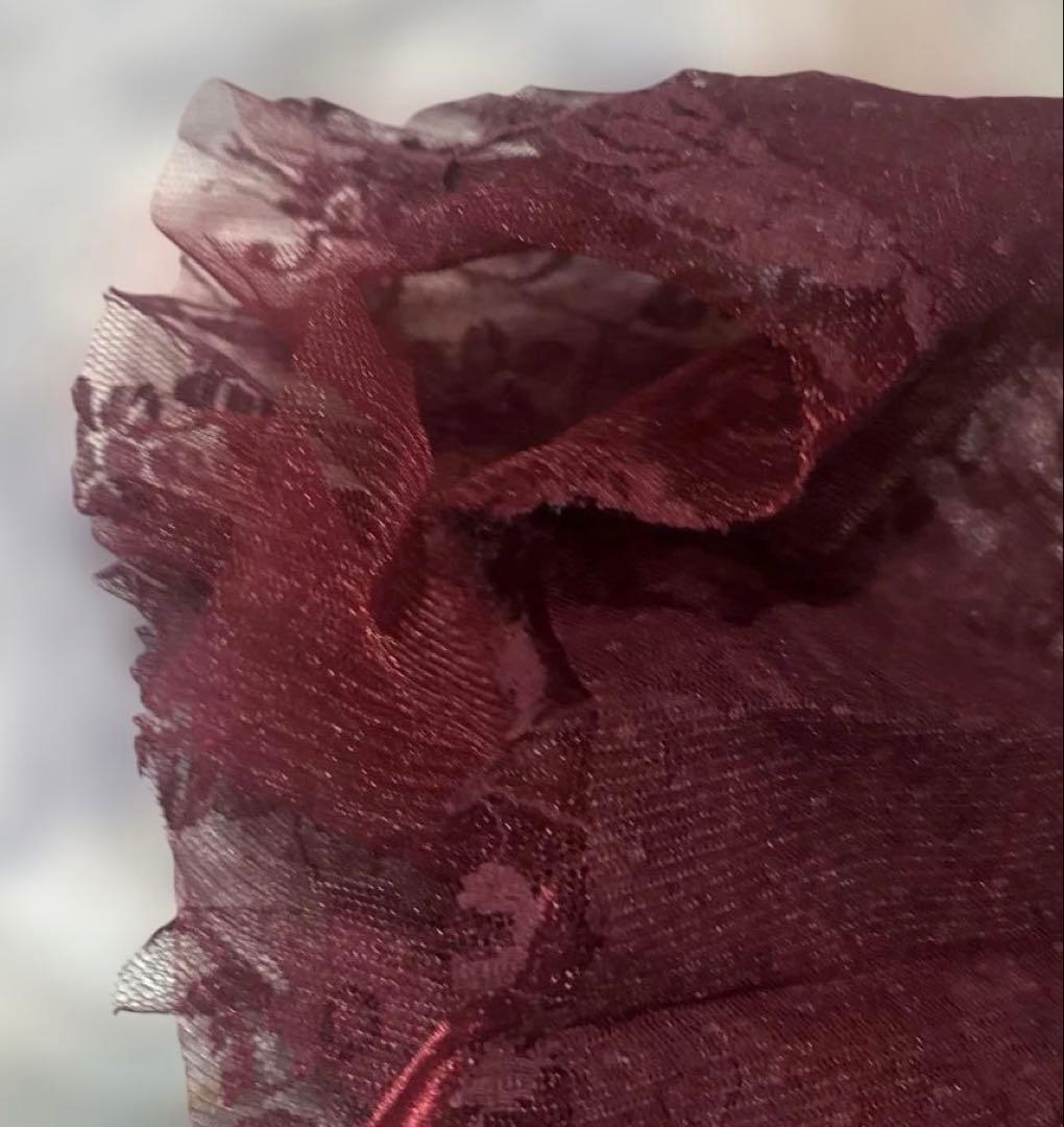 リズリサ　スカパン チュール＆レース＆フリル　ティアード　未使用タグ付き