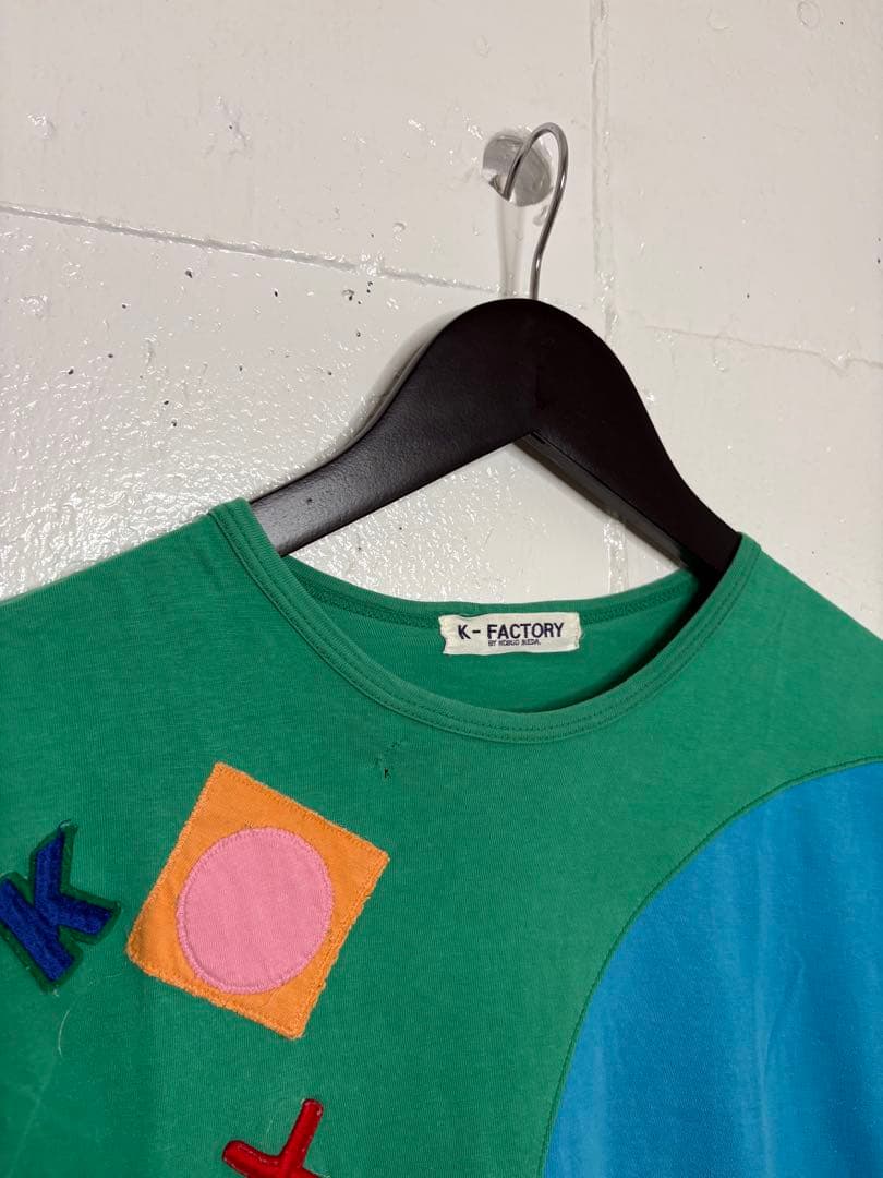 K-FACTORY 幾何学模様 Tシャツ 池田ノブオ