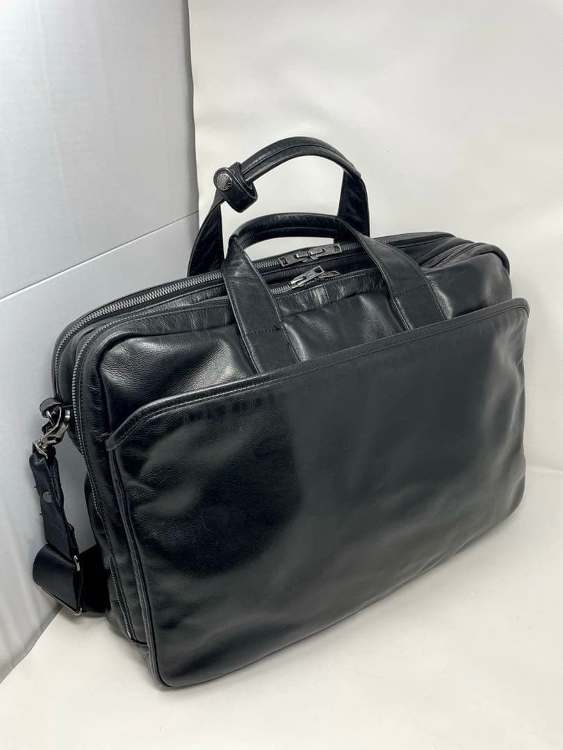 吉田カバン★本革 ラゲッジレーベルエレメント 2way レザーバッグ