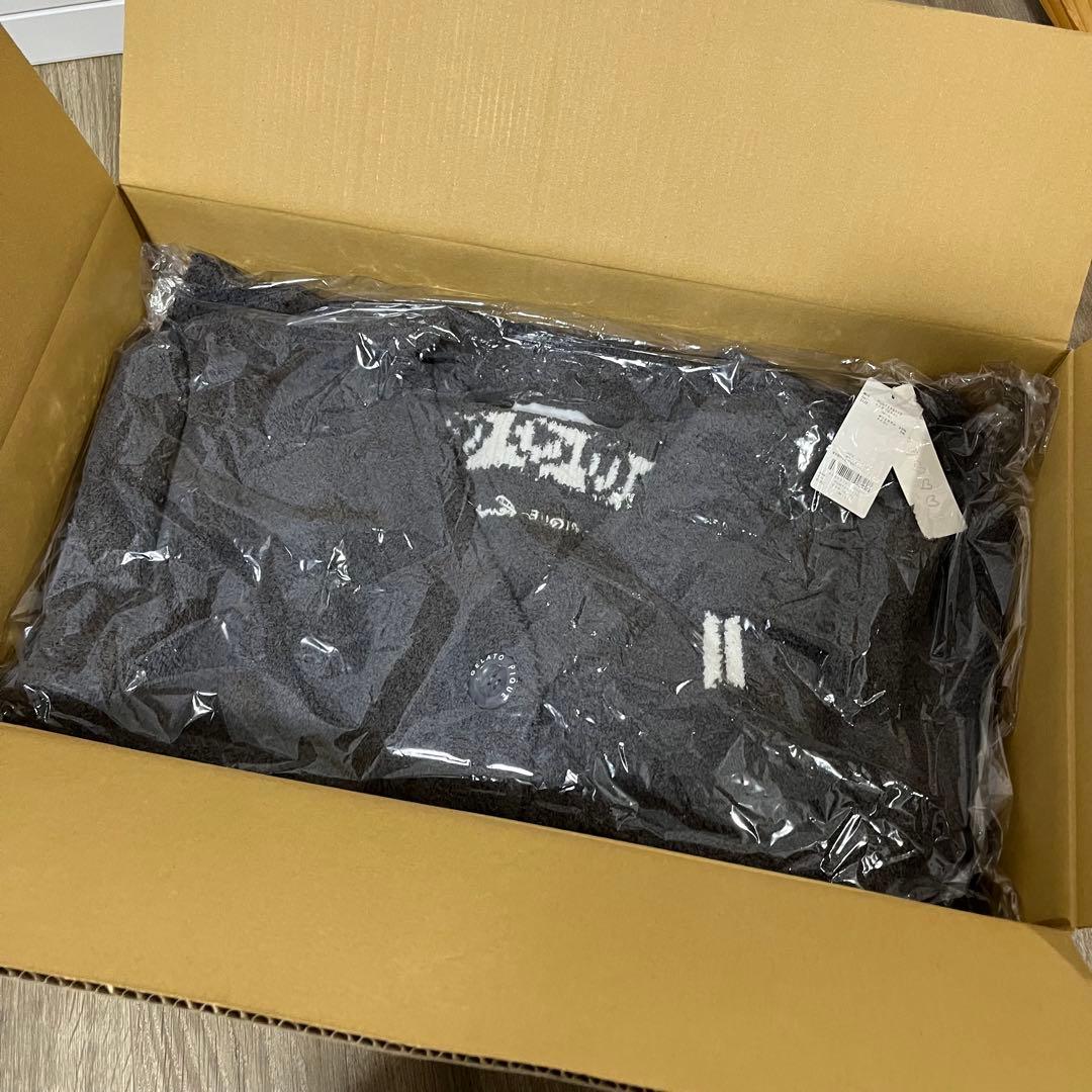 【るか】BTS ジェラートピケ カーディガン グレー