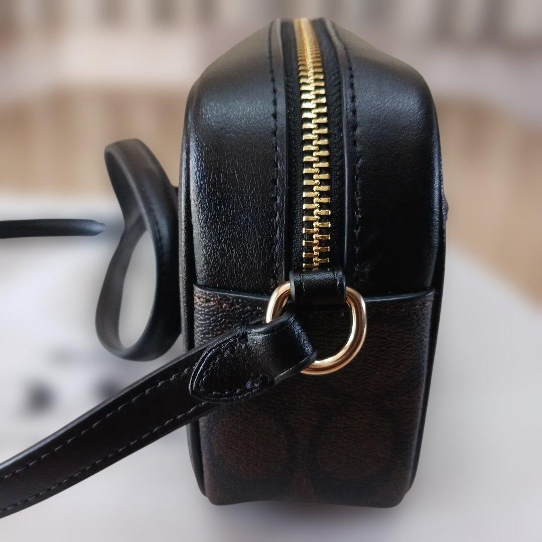 新品未使用COACH ショルダーバッグ ブラウン/ブラック