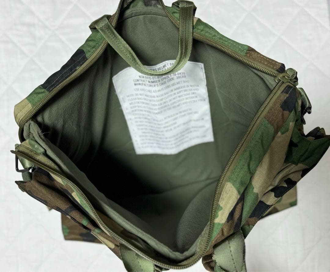 米軍 実物 AH-64 ヘルメットバッグ