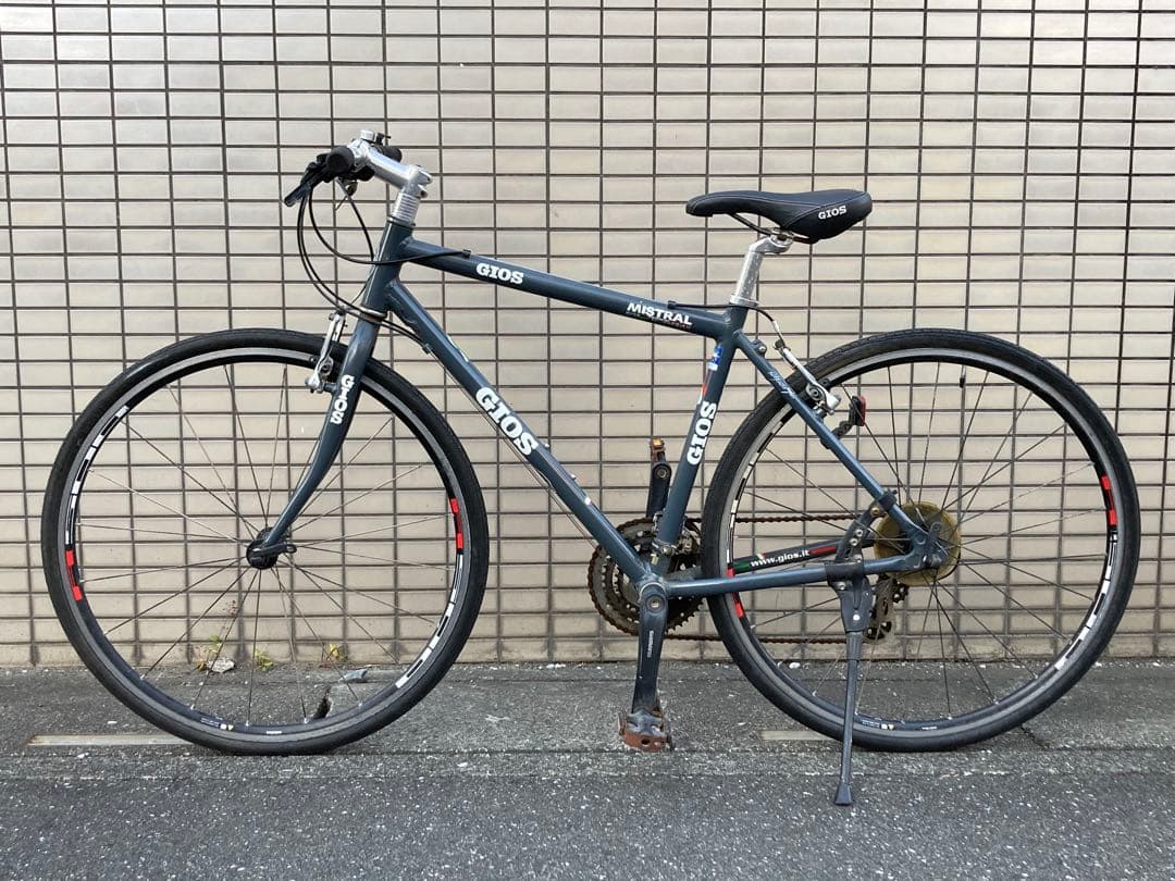 GIOS MISTRAL ジオス ミストラル グレー サイズ480 前3×後8段
