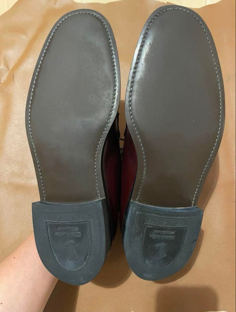 専用[希少]REGAL VAN REGAL バーガンディ レザー ドレスシューズ