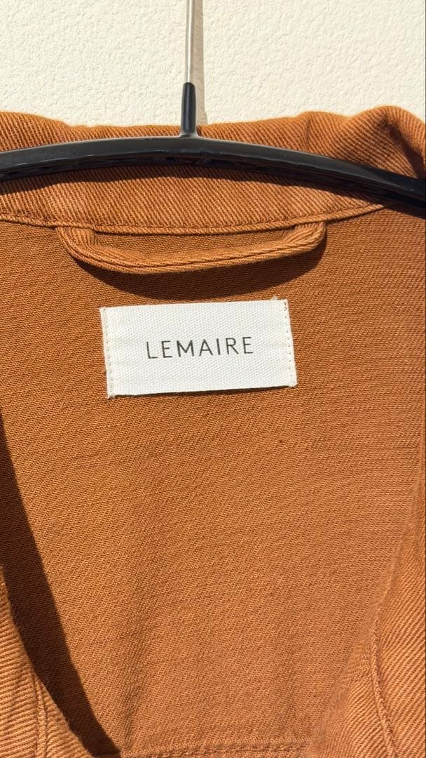 LEMAIRE ブラウン オーバーシャツ ジャケット　サイズ: XL